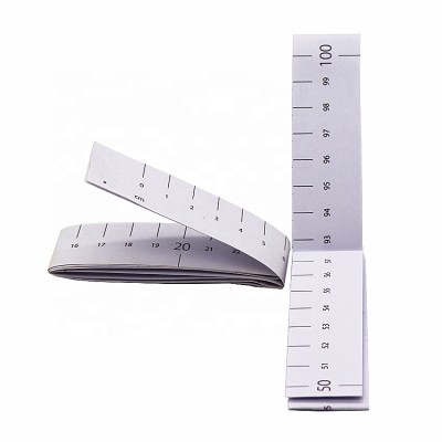 40inch Custom Logo Tape Measure 100cm Medical Synthetic Paper Measuring Tape